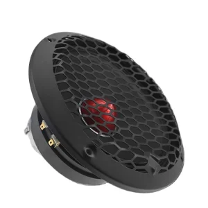 4 Ohm Red Aluminum Bullet 8 Inch Silver Bullet Ring Midrange Speakers for Car Audio