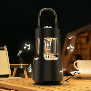 4000mAh for V5.3 5-10W Waterproof Portable Outdoor Camping Light Speaker Lamp