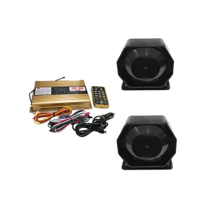 400W Wireless Remote Control Electronic Vehicle Car Auto Ambulance Siren