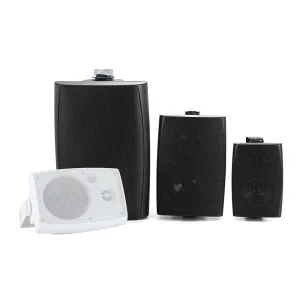 40W 5 Inch Mini Passive Wired Wall Mount Speakers for PA Sound System Supermarket