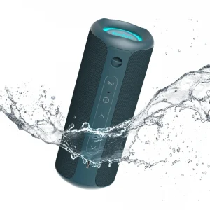 40W High Power IPX7 Waterproof Bluetooth Speaker 1.1 Sound Bass Woofer RGB LED Portable for Outdoor Computer