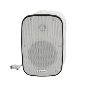 40W IP66 Waterproof Dante Wall Mount Speaker with IP66 POE for Indoor and Outdoor Commercial Audio Applications