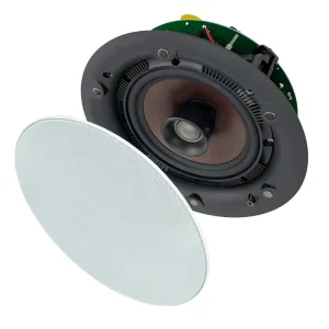 40W Public Address Audio System 6.5 Inch PA 100V In-ceiling Speaker CS-264Z for Home Theater