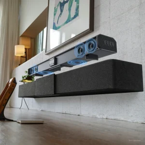 40W Stereo Sound Bar 2.1Ch TV 3D Surround Home Theater System TV Soundbar with Subwoofer Wireless Speaker