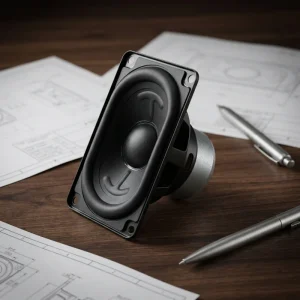 44*80mm 5W Audio Wired Speakers 3OHM/4OHM/8OHM Metal Subwoofers Pro PA Car Portable WiFi Voice Control Home