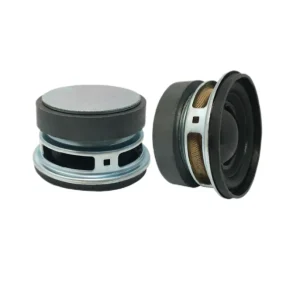 45mm External Magnetic Security Intercom Speaker 3 Ohm 5W With Voice Prompt Full Range Mylar Loudspeaker for Alarm System DIY