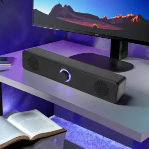 4D Surround Soundbar Computer Speaker for TV Subwoofer Stereo Soundbar Box