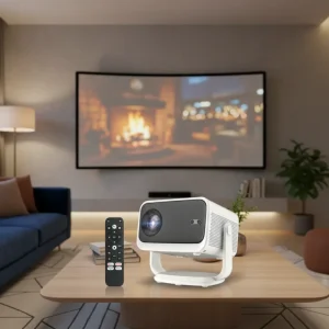 4K 2GB 8GB Android 14 P20GTV Smart Projector Full HD 1080P 500ANSI Auto Focus HiFi Video Home Theater Outdoor Portable