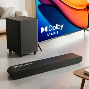4K Movie Enjoyment Dolby Atmos Decoding BassMAX EARC BT 5.3 2.1CH Wireless Audio 280W Home Theater System
