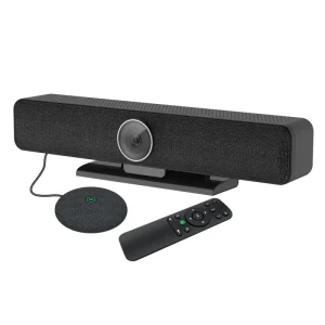 4K USB C Video Conference Camera with Built in Mic and Hi Fi Speakerphone
