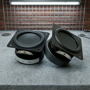 4inch 4.5inch Metal Part Cover Speaker Big Power Magnet Loudspeaker Subwoofers Car Audio Mobile Phone Computer