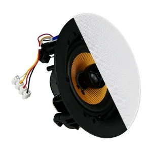 5” Coaxial 2-Way Ceiling Speaker 40Watt Stereo Sound Home Theater Speaker with 8ohm Impedance Whole House Audio