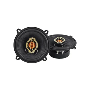 5 Inch Coaxial Car Speakers 12V 40W Full Range Stereo Electric Horn Audio Auto Subwoofer with Tweeter Design