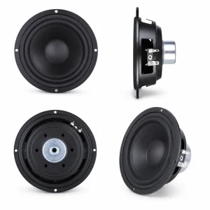 5 Inch Waterproof Full Range Speaker Unit 35W 8 Ohm Dual Neodymium Bass Woofer Driver for Marine Car Audio System