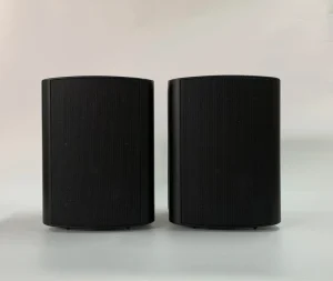 5″ Pair Active PA Speaker Built-in 40W Amplifier Active Wall Mount Speaker