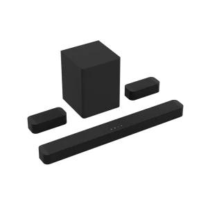 5.1 Channel Full Wireless 7 Speaker Home Audio Theater System with 6.5 Inch Subwoofer USB Support