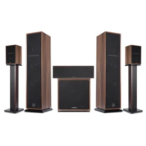 5.1 Tower Home Theater System Surround Sound Floor-standing Wooden Home Theatre System