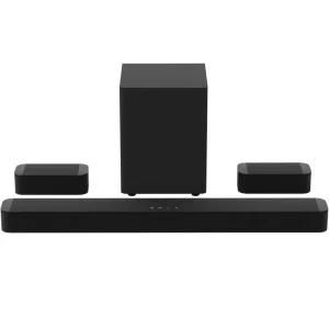 5.1CH 7 Speaker Home Theater Soundbar System with Wireless Subwoofer for Optical Aux Inputs