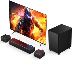 5.1CH Dolby Soundbar Premium Home Theater Audio System 3 Modes for Different Scenarios Peak Power 410W
