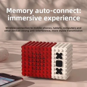 5.2 5W Output LEGOS-style Mini Desktop Wireless Speaker Corporate Gift Soundbox Portable Wireless Speaker