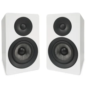 5.25 Inch 2 Way HiFi Bookshelf Speakers for Home Theater Wooden Cabinet Stereo Passive Near Field Monitor Loudspeakers