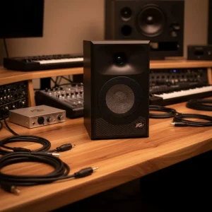 5.25 Inch Active Studio Monitor Speaker Complete Professional Sound System