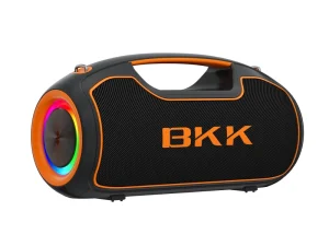50-100W Portable Outdoor Speaker with RGB LED Light Waterproof USB and Aux Input Long Battery Life