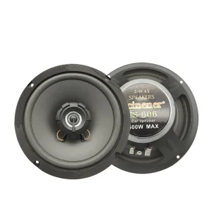500W Auto Coaxial Speaker 4 Ohm 2-way 6 Inch Car Speaker