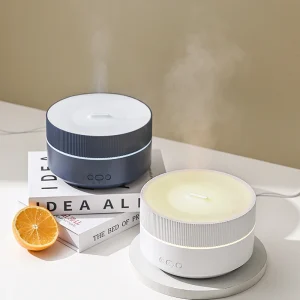 500ml Ultrasonic Cool Mist Air Humidifier Colorful LED Light Aroma Diffuser Music Essential Oil Speaker Household Use
