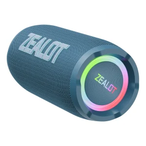 50W Portable Outdoor Speaker RGB LED Lighting Waterproof Stereo Super Bass with AUX for Karaoke Parties