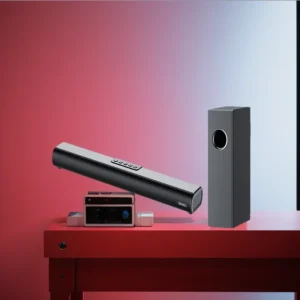50W Smart Wireless Desktop Speakers Home Theater System with Subwoofer Computer Sound Bar for TV Mobile Phone AUX Communication
