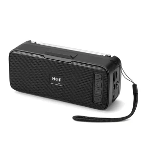 5W Solar Energy Portable Speakers USB Wireless for Bluetooth HI Fi Stereo Sound FM Radio for Home Theatre Mobile Phone