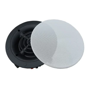 6″ Frameless In Ceiling Speaker 40-20-10 Watts 100V & 8Ohms for Hotel