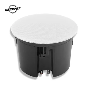 6″ In Ceiling Speaker 40W HiFi Audio with 1″ Silk Dome Tweeter and Anti Corrosion Metal Grill