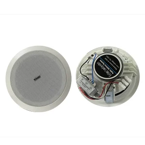 6 Inch 100W Ceiling Speaker with Built-in Transformer for Commercial Background Music Public Address Systems