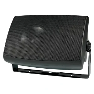 6 Inch 2 Way Wall Mounted Speaker Powered 40W Subwoofer Speakers with Amplifier Passive Speakers for Public Address System meet