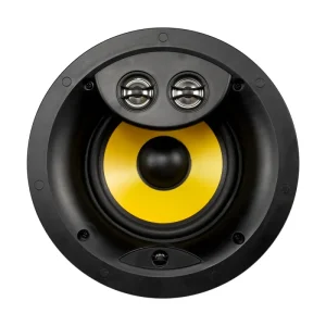 6-Inch 80W HI-FI Three-Way 8 Ohm In-Wall Ceiling Speaker Indoor Use Subwoofer Home Theater System for Party Studio