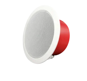 6 Inch EN54-24 Standard Security Ceiling Speaker 6W 3W 1.5W 0.75W Fire Alarm 100V Fireproof Speaker Metal