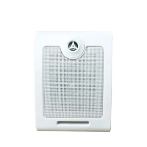 6.5 Inch 10W Wall Mount PA Speaker with 70V 100V Passive Two Way ABS Audio System for School Supermarket Office Background Music
