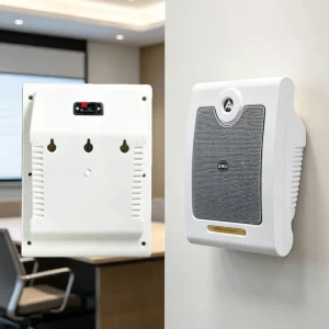 6.5 Inch 10W Wall Mounted Speaker PA System Speaker 100V Input Indoor Public Address Speaker for Meeting Room School