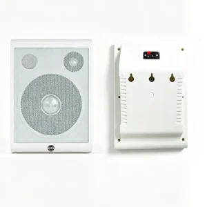 6.5 Inch 10W Wall Mounted Speaker PA System Speaker 100V Input Indoor Public Address System Full Set for Shopping Mall School