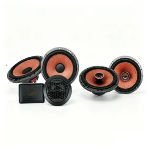 6.5 Inch 2 Way Coaxial ABS Material Whole Set Car Speaker Component 4 Ohm In Stock Customizable Fast Shipping Factory