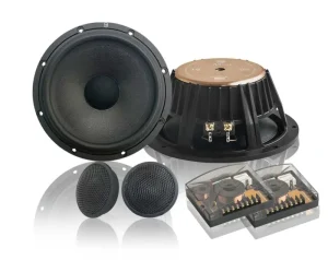 6.5 Inch 2-Way Component Car Speakers Car Sound System Full Set Car Audio