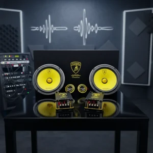 6.5 Inch 3 Way Iron Car Audio Speaker System High End Big Power Unit