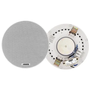 6.5 Inch 6W Plastic Frameless Mounted Ceiling Speaker with 100V Line in Full-Range