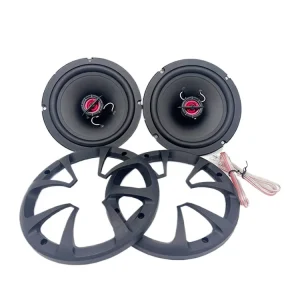 6.5 Inch Coaxial Car Audio Speakers High Quality Easy Install Universal Music Door Speakers 12V