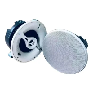 6.5 Inch Coaxial Ceiling Mounted Speaker with Tweeter 100V Constant Voltage Commercial Audio In ceiling Speaker for Mall