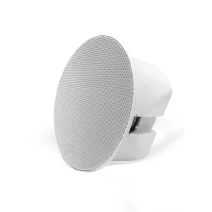 6.5 Inch Coaxial Ceiling Speaker High Fidelity Voice and Music Reproduction Carbon Alloy Grille for Commercial