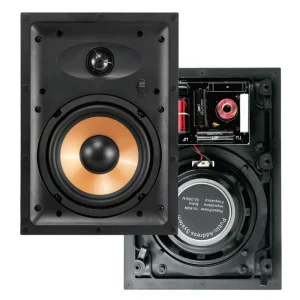 6.5 Inch HiFi Ceiling Speaker 2-way 60 Watt Subwoofer 8 Ohm Embedded In-Wall Ceiling Speaker For Home Parties