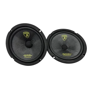 6.5 Inch Iron Car Audio Speaker 140W High Power Professional Aftermarket Factory Speaker with Black Carbon Fibre Diaphragm